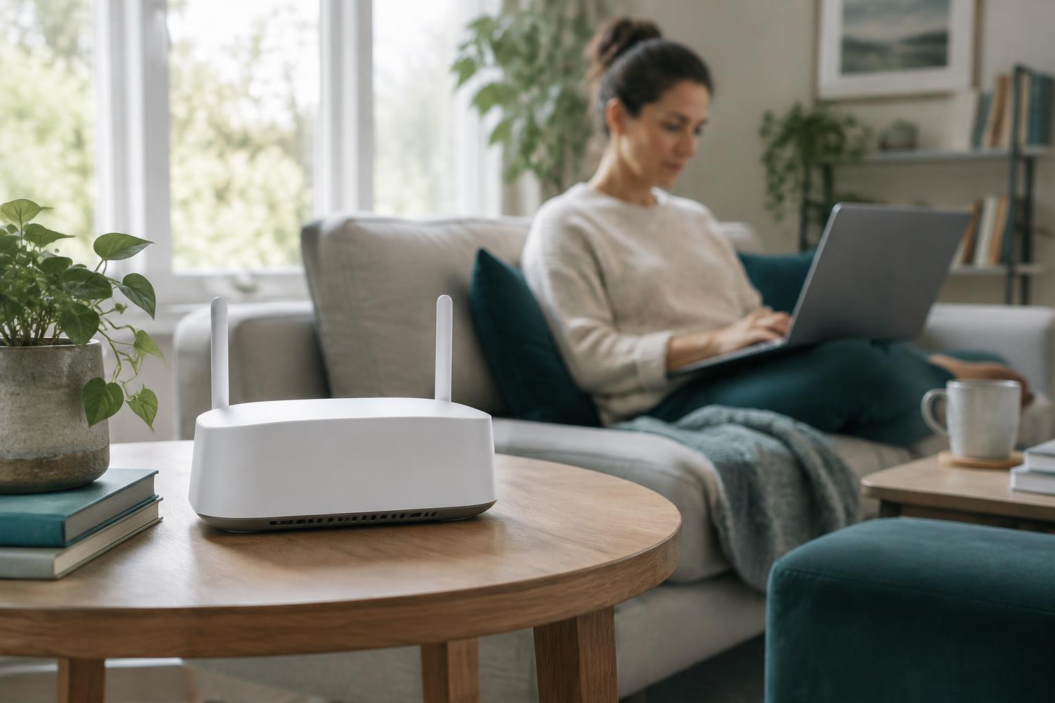 A generic wireless home internet gateway in a lived-in home